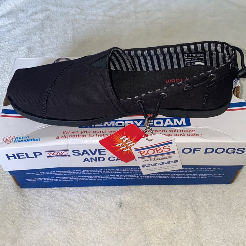 BOBS from Skechers memory foam shoes
